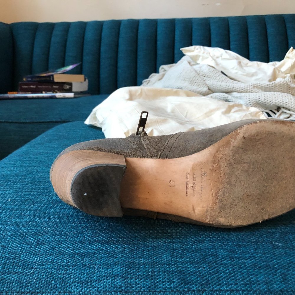 Isabel Marant Dicker boots, brown suede, size EU 41, US 9.5 - Picture 11 of 13